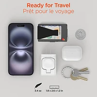 HyperGear SpeedBoost 43W 3-Port USB-C/USB-A/Apple Watch Wall Charger - White
