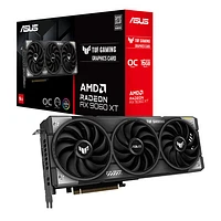 Carte graphique TUF Gaming Radeon RX 9060 XT OC d'ASUS avec 16 Go de mémoire GDDR6