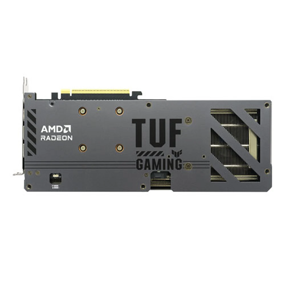 Carte graphique TUF Gaming Radeon RX 9060 XT OC d'ASUS avec 16 Go de mémoire GDDR6