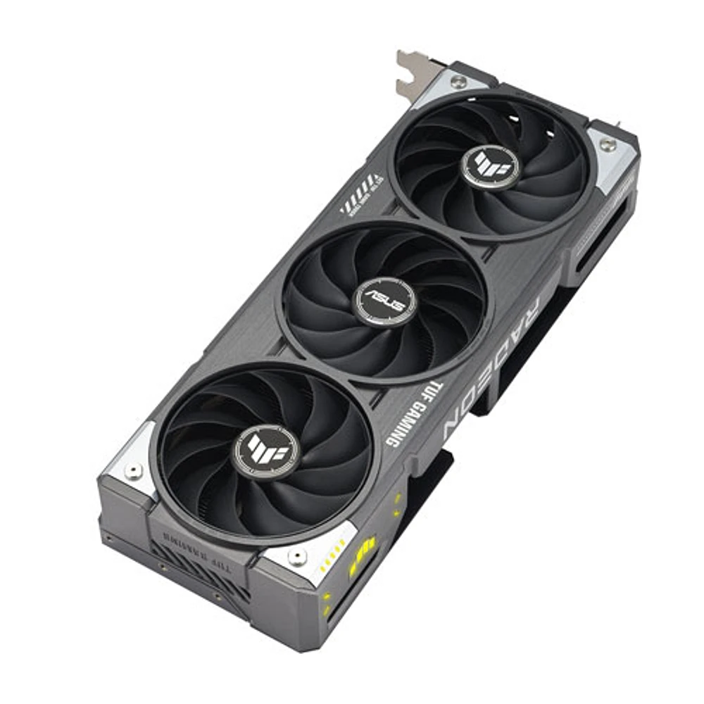 Carte graphique TUF Gaming Radeon RX 9060 XT OC d'ASUS avec 16 Go de mémoire GDDR6