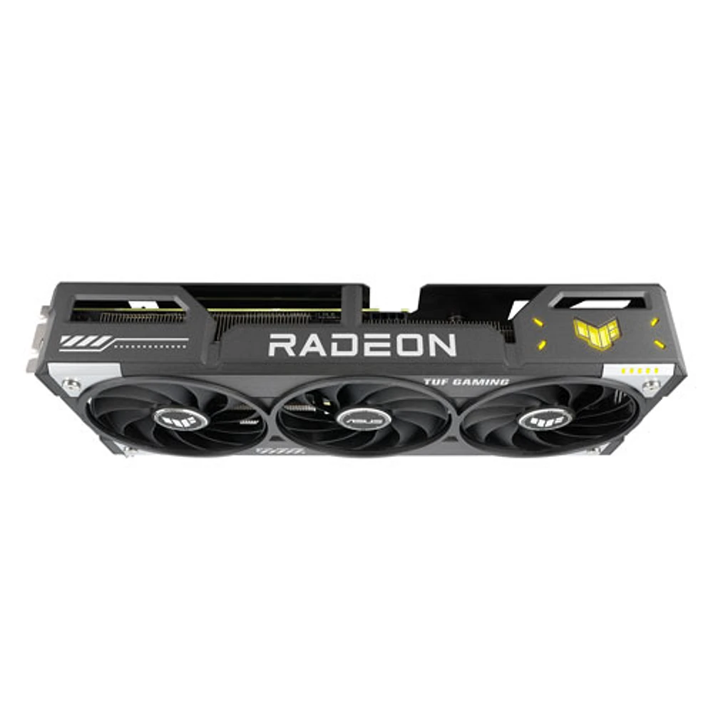 Carte graphique TUF Gaming Radeon RX 9060 XT OC d'ASUS avec 16 Go de mémoire GDDR6