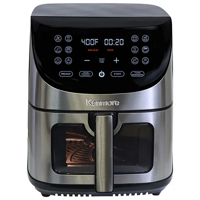 Friteuse à air chaud numérique de Kenmore - 7,8 l/8 pte - Noir