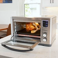Kenmore Digital Air Fry Convection Toaster Oven with Rotisserie - 0.83 Cu. Ft./23.6L - Stainless Steel
