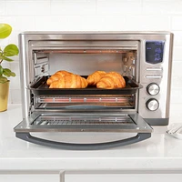 Kenmore Digital Air Fry Convection Toaster Oven with Rotisserie - 0.83 Cu. Ft./23.6L - Stainless Steel