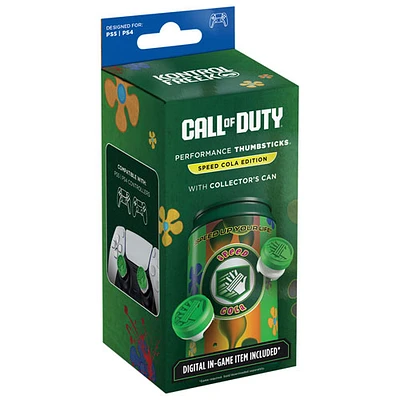 KontrolFreek Call of Duty Speed Cola Performance Thumbsticks with Collector's Can for PS5