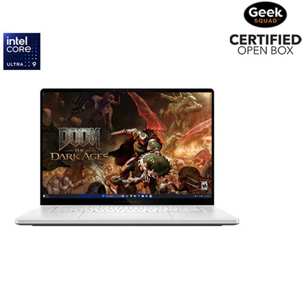 Boîte ouverte - Portable de jeu 16 po ROG Zephyrus G16 d'ASUS (processeur Core Ultra 9 285H d'Intel/RAM 64 Go/SSD 2 To/RTX 5080)