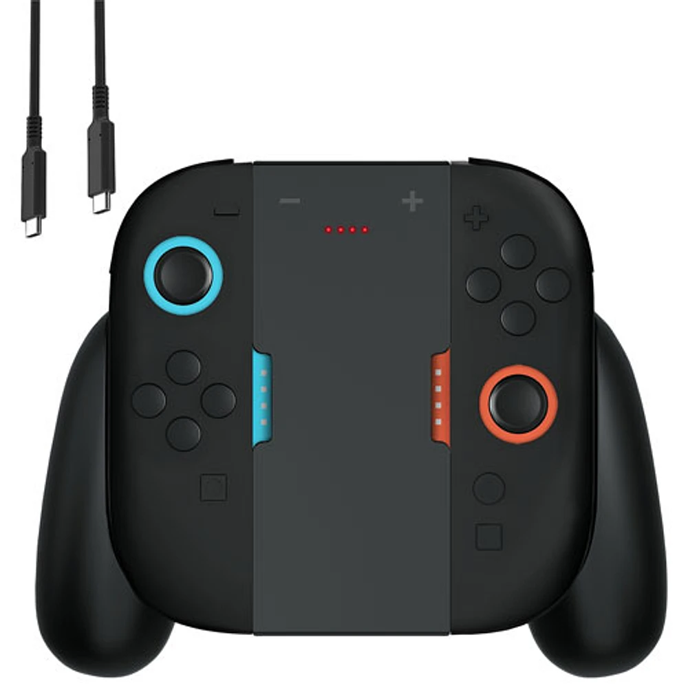 Surge Rechargeable Pro Controller Power Grip for Switch 2 - Black