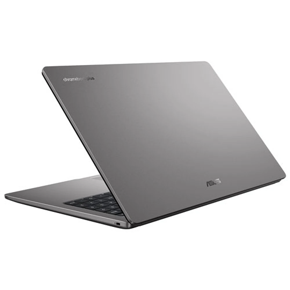 Portable 15,6 po Chromebook Plus CX15 d'ASUS - Gris rocheux (processeur Celeron 3-N355 d'Intel/RAM 8 Go/SSD 128 Go/ChromeOS)