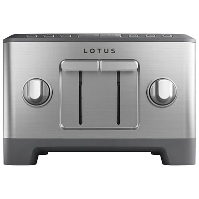 Grille-pain de Lotus - 4 tranches - Acier inoxydable