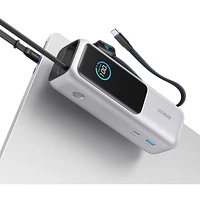 Anker Prime 25000 mAh 165W Multiport Power Bank with Smart Display - Silver