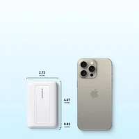 Anker ZOLO 10000 mAh Wireless Magnetic Portable Power Bank - White