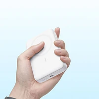 Anker ZOLO 10000 mAh Wireless Magnetic Portable Power Bank - White