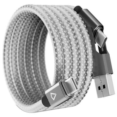 LBT MagPower Multi-Tip 1.52m (5 ft.) USB-A and USB-C/USB-C Cable
