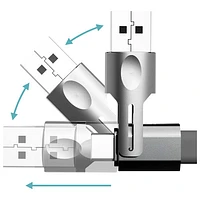 LBT MagPower Multi-Tip 1.52m (5 ft.) USB-A and USB-C/USB-C Cable