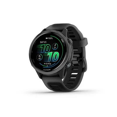 Garmin Forerunner 570 42mm Bluetooth Running Smartwatch - Translucent Black/Black