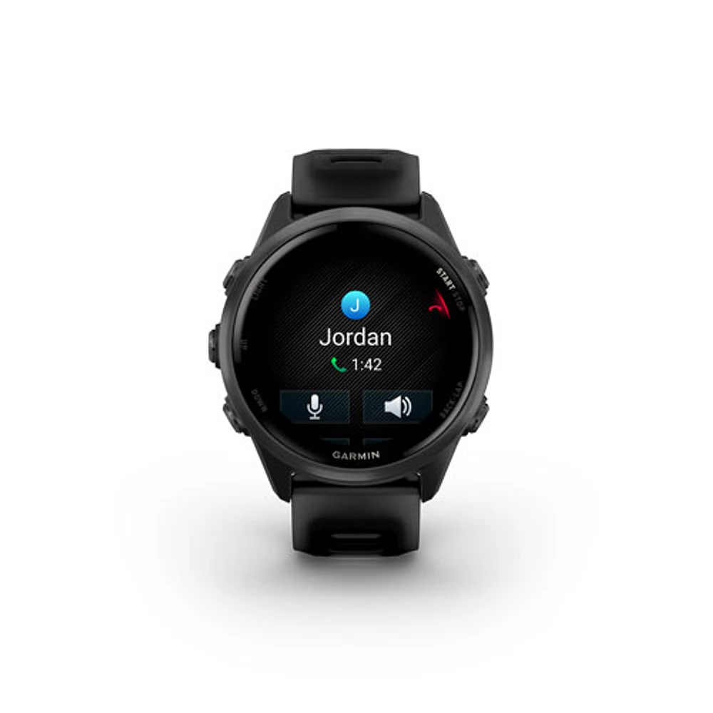 Garmin Forerunner 570 42mm Bluetooth Running Smartwatch - Translucent Black/Black