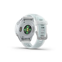 Garmin Forerunner 570 42mm Bluetooth Running Smartwatch - Translucent Whitestone/Cloud Blue