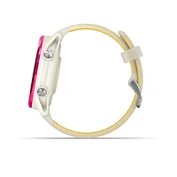 Garmin Forerunner 570 42mm Bluetooth Running Smartwatch - Translucent Bone/Mango