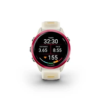 Garmin Forerunner 570 42mm Bluetooth Running Smartwatch - Translucent Bone/Mango
