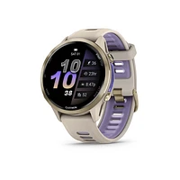Garmin Forerunner 970 47mm Bluetooth Running Smartwatch - French Grey/Translucent Indigo