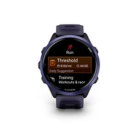 Garmin Forerunner 570 47mm Bluetooth Running Smartwatch - Translucent Imperial Purple/Indigo