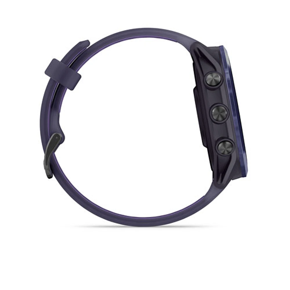 Garmin Forerunner 570 47mm Bluetooth Running Smartwatch - Translucent Imperial Purple/Indigo