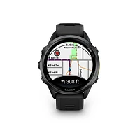 Garmin Forerunner 970 47mm Bluetooth Running Smartwatch - Black/Titanium Black