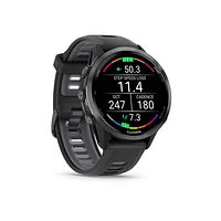 Garmin Forerunner 970 47mm Bluetooth Running Smartwatch - Black/Titanium Black