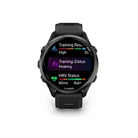Garmin Forerunner 970 47mm Bluetooth Running Smartwatch - Black/Titanium Black
