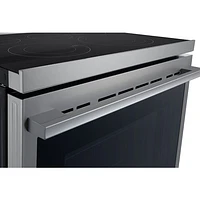 LG 30" 6.3 Cu. Ft. True Convection 5-Element Freestanding Electric Air Fry Range (LREN6325XE) - Stainless Steel