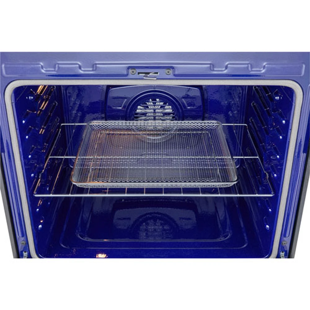LG 30" 6.3 Cu. Ft. True Convection 5-Element Freestanding Electric Air Fry Range (LREN6325XE) - Stainless Steel