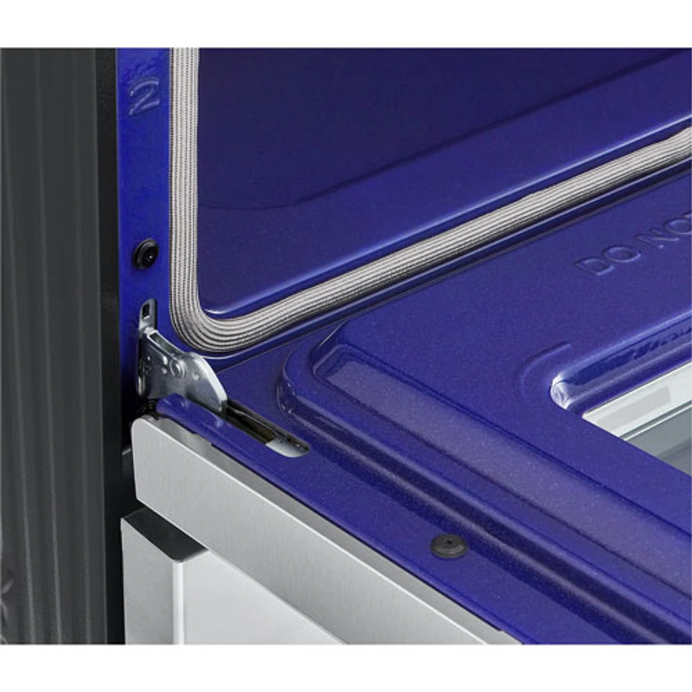 Cuisinière électrique encastrable à 5 éléments avec convection véritable et friture à l'air 6,3 pi³ 30 po de LG (LSEL6335XE) - Inox
