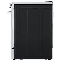 Cuisinière électrique encastrable à 5 éléments avec convection véritable et friture à l'air 6,3 pi³ 30 po de LG (LSEL6335XE) - Inox