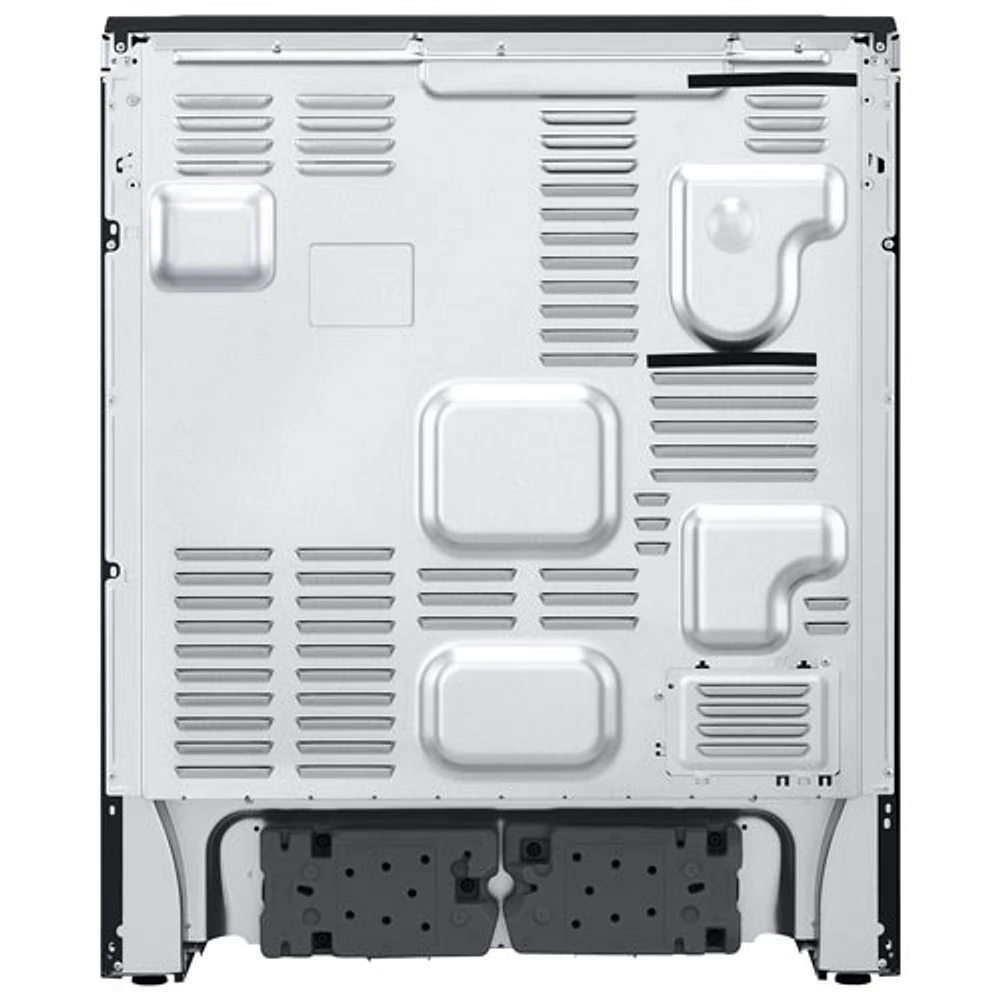 Cuisinière électrique encastrable à 5 éléments avec convection véritable et friture à l'air 6,3 pi³ 30 po de LG (LSEL6335XE) - Inox