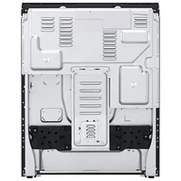LG 30" 6.3 Cu. Ft. Fan Convection 5-Element Slide-In Electric Air Fry Range (LSEL6333XE) - Black Stainless Steel