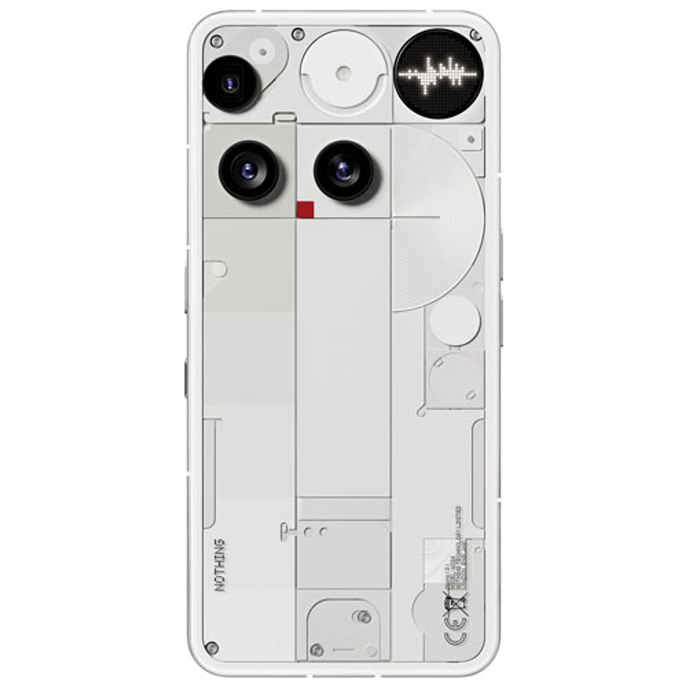 Phone (3) de 512 Go de Nothing - Blanc - Déverrouillé - Exclusivité Best Buy