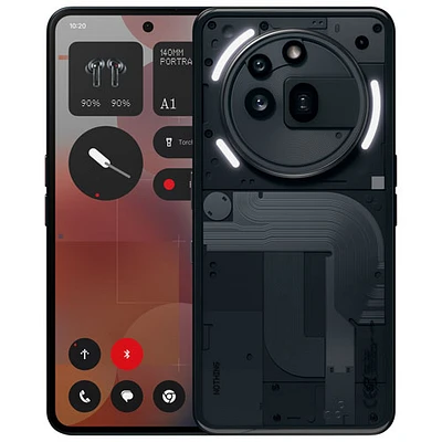 Phone (3a) Pro 256 Go de Nothing – Noir - Déverrouillé - Exclusivité de Best Buy