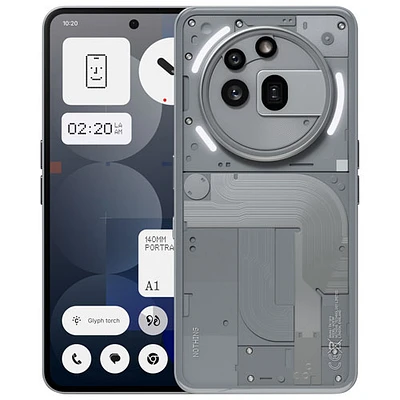 Phone (3a) Pro 256 Go de Nothing – Gris - Déverrouillé - Exclusivité de Best Buy