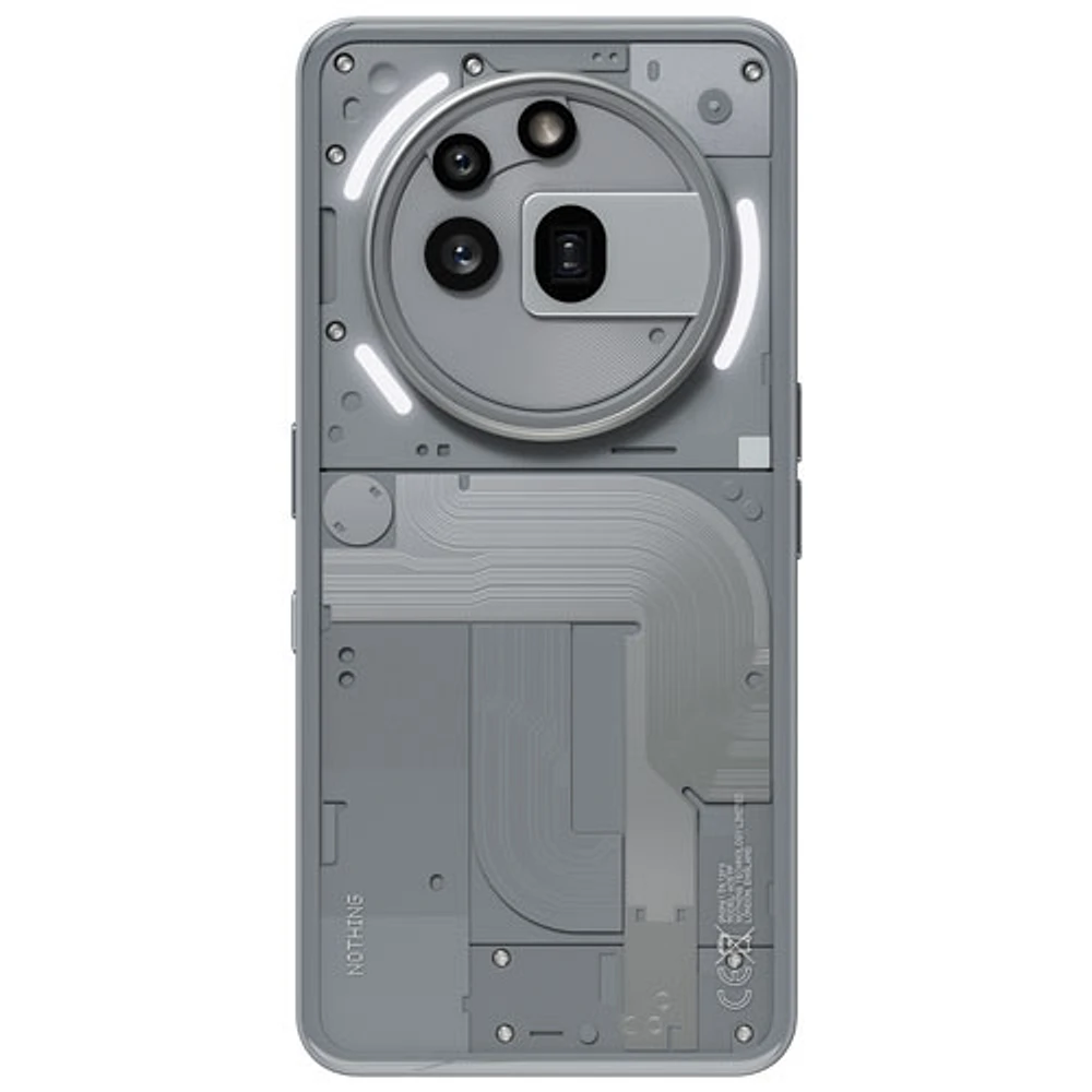 Phone (3a) Pro 256 Go de Nothing – Gris - Déverrouillé - Exclusivité de Best Buy