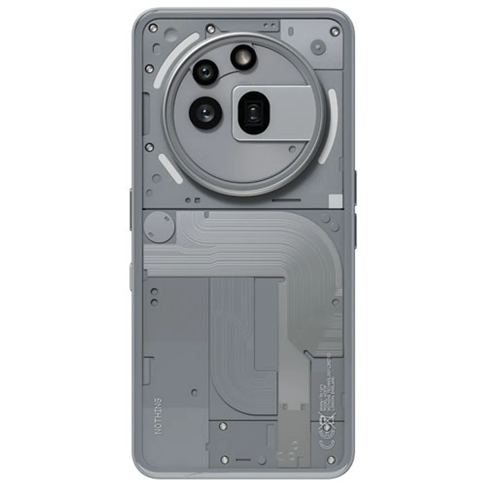 Phone (3a) Pro 256 Go de Nothing – Gris - Déverrouillé - Exclusivité de Best Buy
