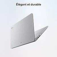 Chromebook de 15,6 po CX15 d'ASUS - Gris pur (Celeron N4500 Intel/RAM 8 Go/SSD 128 Go/ChromeOS)
