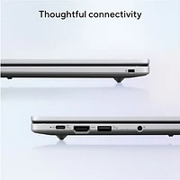 Chromebook de 15,6 po CX15 d'ASUS - Gris pur (Celeron N4500 Intel/RAM 8 Go/SSD 128 Go/ChromeOS)