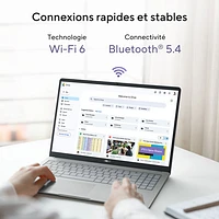 Chromebook de 15,6 po CX15 d'ASUS - Gris pur (Celeron N4500 Intel/RAM 8 Go/SSD 128 Go/ChromeOS)