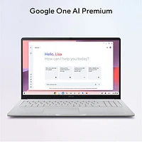 Chromebook de 15,6 po CX15 d'ASUS - Gris pur (Celeron N4500 Intel/RAM 8 Go/SSD 128 Go/ChromeOS)