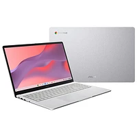 Chromebook de 15,6 po CX15 d'ASUS - Gris pur (Celeron N4500 Intel/RAM 8 Go/SSD 128 Go/ChromeOS)