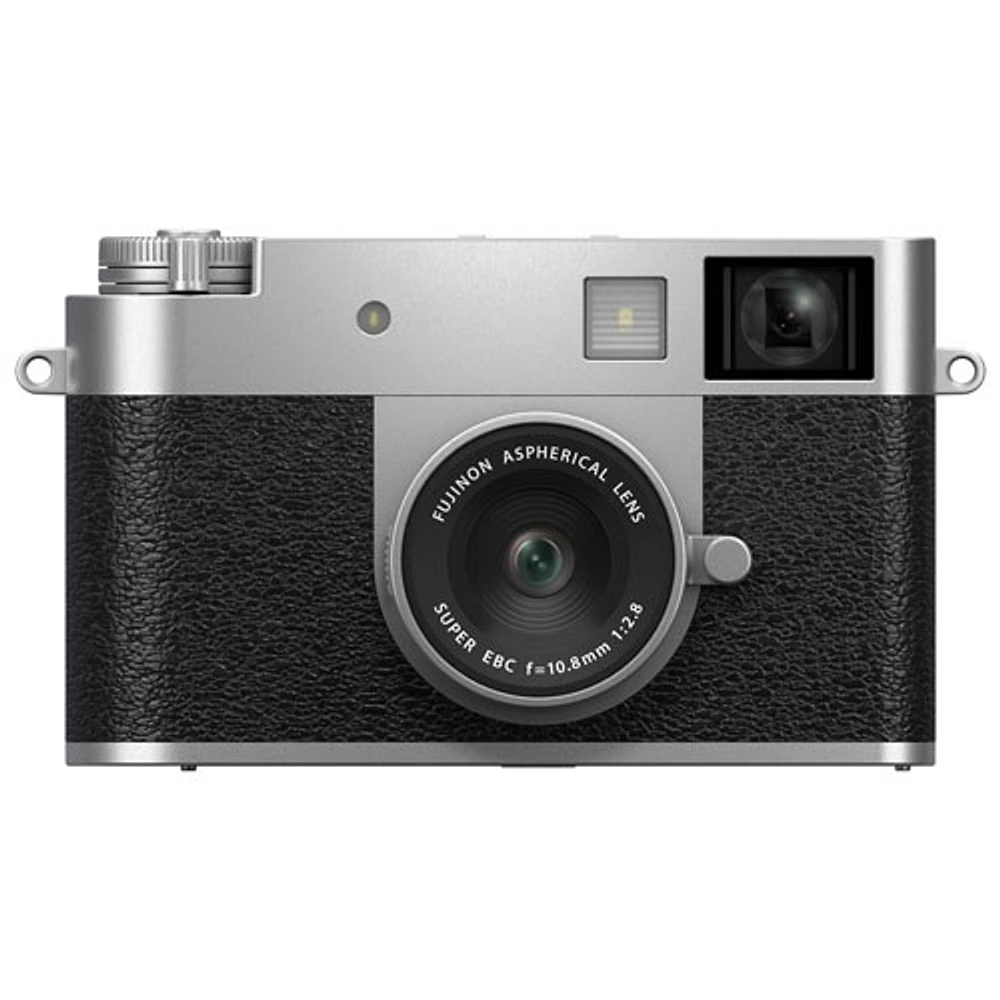 Fujifilm X Half Optical Zoom Digital Camera - Silver