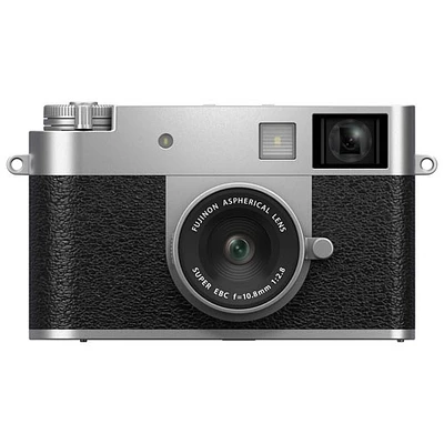Fujifilm X Half Optical Zoom Digital Camera - Silver