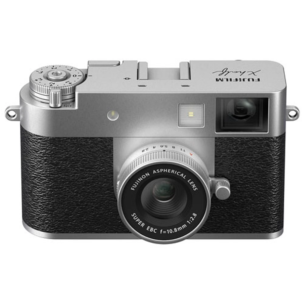 Fujifilm X Half Optical Zoom Digital Camera - Silver