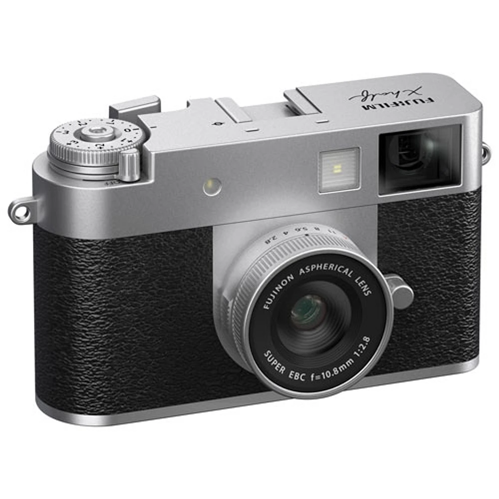 Fujifilm X Half Optical Zoom Digital Camera - Silver