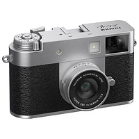 Fujifilm X Half Optical Zoom Digital Camera - Silver